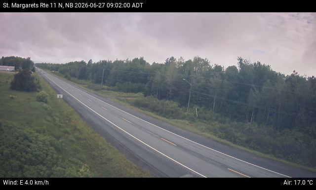 Web Cam image of St. Margarets (NB Highway 11)