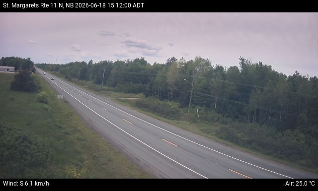 Web Cam image of St. Margarets (NB Highway 11)