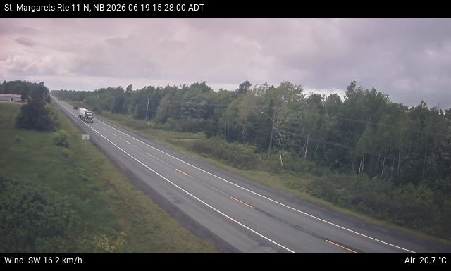 Web Cam image of St. Margarets (NB Highway 11)