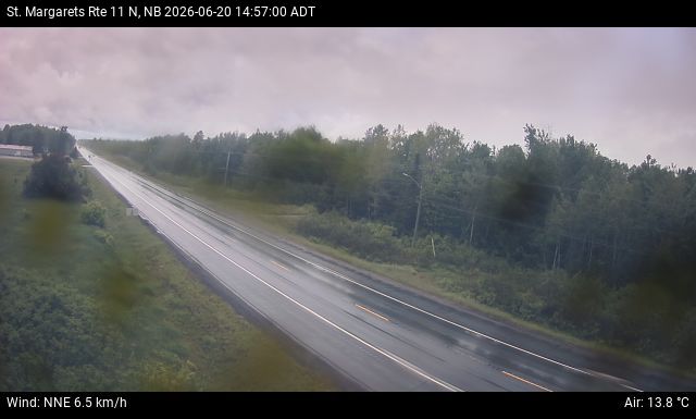 Web Cam image of St. Margarets (NB Highway 11)