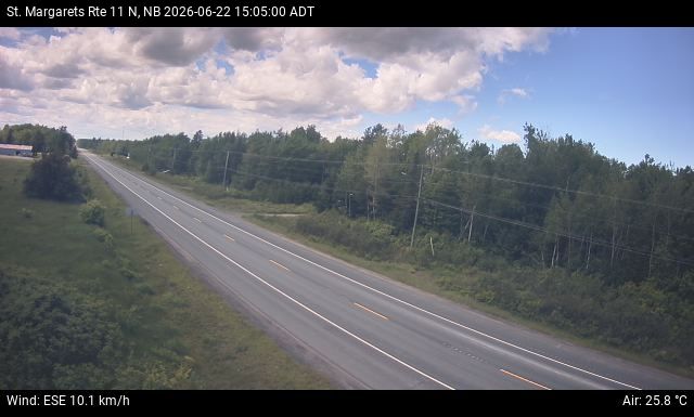 Web Cam image of St. Margarets (NB Highway 11)