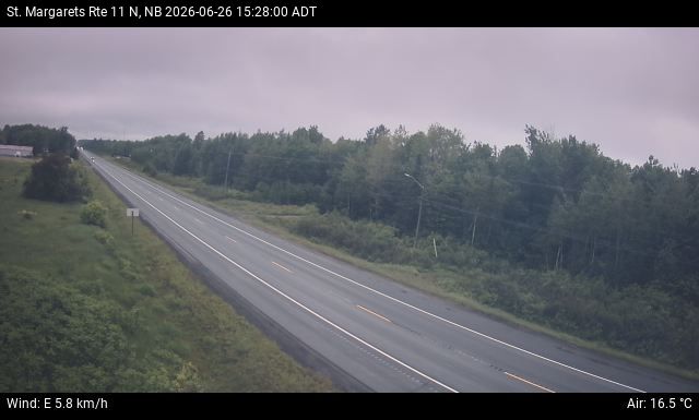 Web Cam image of St. Margarets (NB Highway 11)