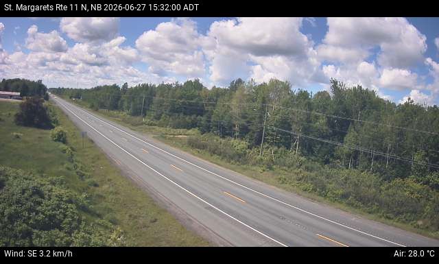 Web Cam image of St. Margarets (NB Highway 11)