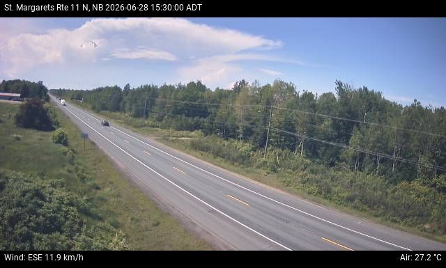 Web Cam image of St. Margarets (NB Highway 11)