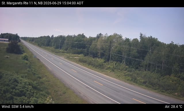 Web Cam image of St. Margarets (NB Highway 11)