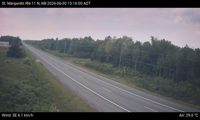 Web Cam image of St. Margarets (NB Highway 11)