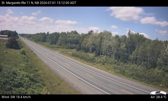 Web Cam image of St. Margarets (NB Highway 11)