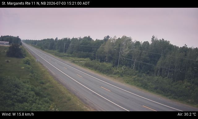 Web Cam image of St. Margarets (NB Highway 11)