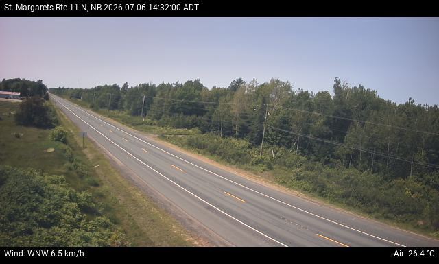 Web Cam image of St. Margarets (NB Highway 11)