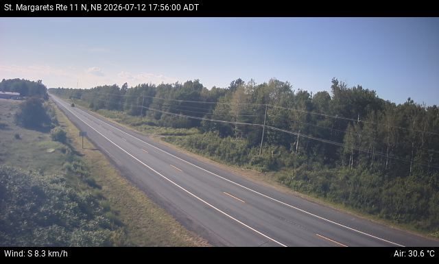 Web Cam image of St. Margarets (NB Highway 11)