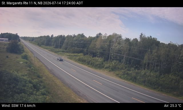 Web Cam image of St. Margarets (NB Highway 11)