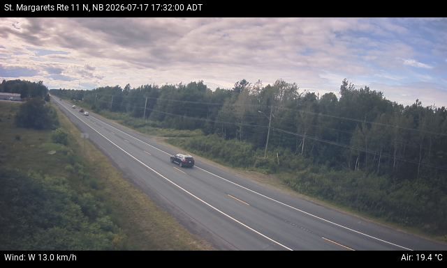 Web Cam image of St. Margarets (NB Highway 11)