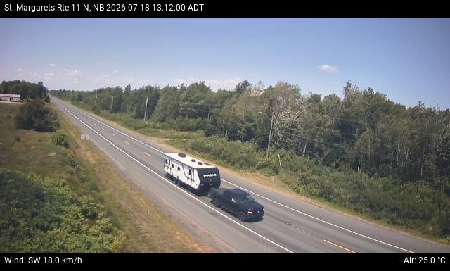 Web Cam image of St. Margarets (NB Highway 11)