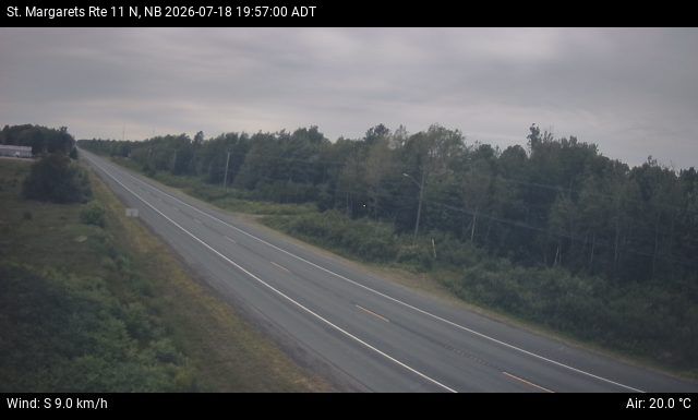 Web Cam image of St. Margarets (NB Highway 11)