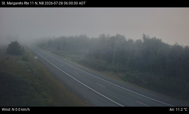 Web Cam image of St. Margarets (NB Highway 11)
