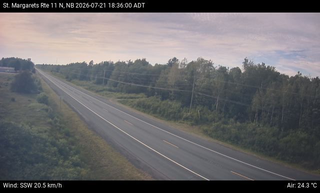 Web Cam image of St. Margarets (NB Highway 11)