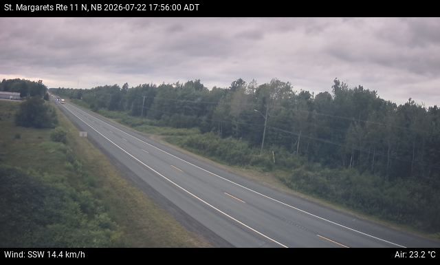 Web Cam image of St. Margarets (NB Highway 11)