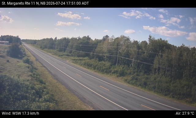 Web Cam image of St. Margarets (NB Highway 11)