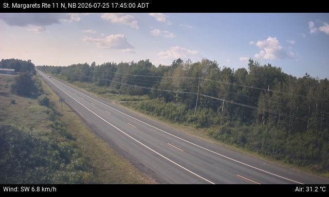 Web Cam image of St. Margarets (NB Highway 11)