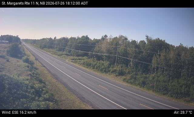Web Cam image of St. Margarets (NB Highway 11)