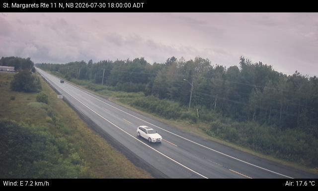 Web Cam image of St. Margarets (NB Highway 11)