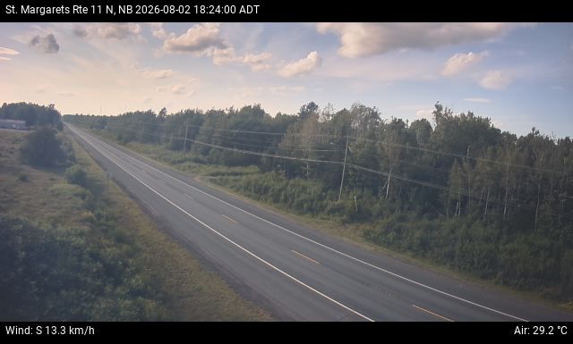 Web Cam image of St. Margarets (NB Highway 11)