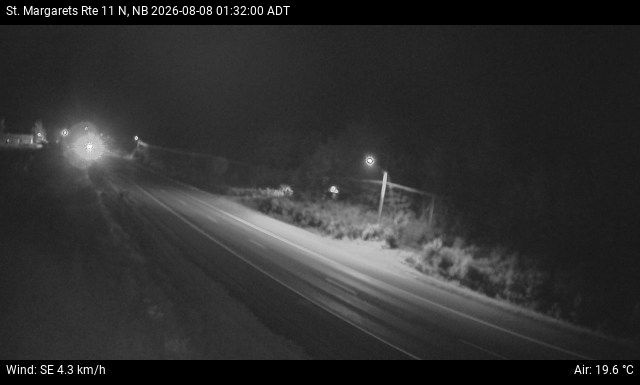 Web Cam image of St. Margarets (NB Highway 11)