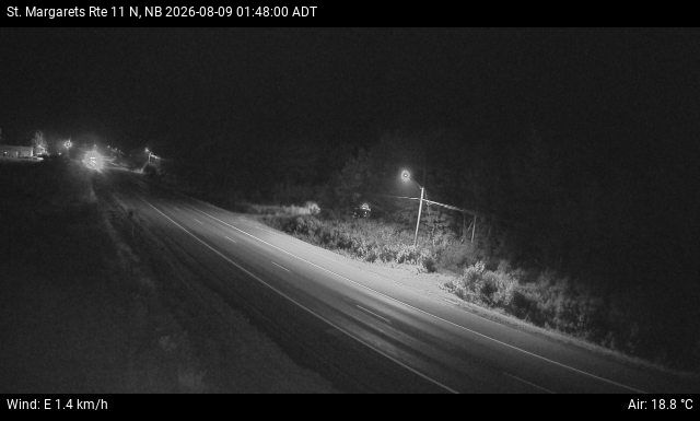 Web Cam image of St. Margarets (NB Highway 11)