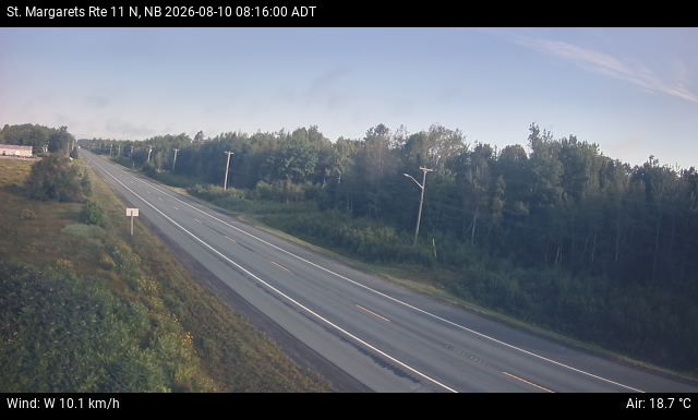 Web Cam image of St. Margarets (NB Highway 11)