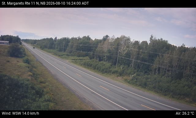Web Cam image of St. Margarets (NB Highway 11)