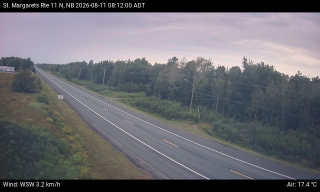 Web Cam image of St. Margarets (NB Highway 11)
