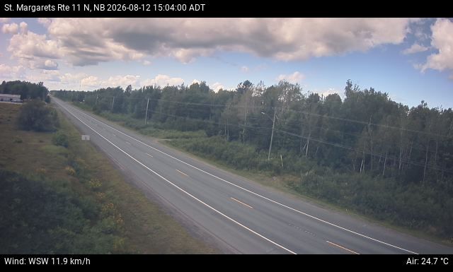 Web Cam image of St. Margarets (NB Highway 11)