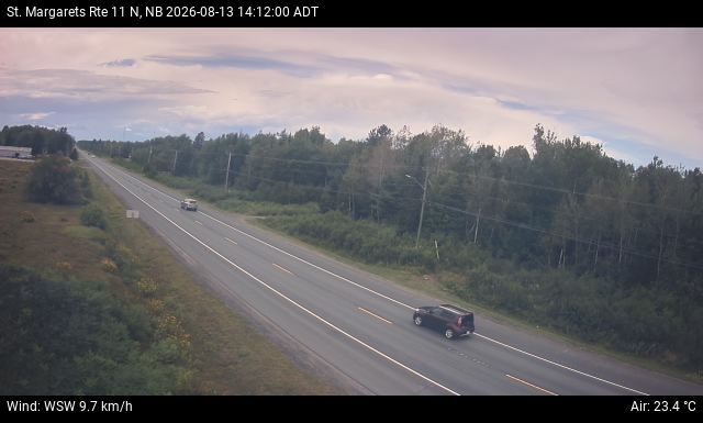 Web Cam image of St. Margarets (NB Highway 11)