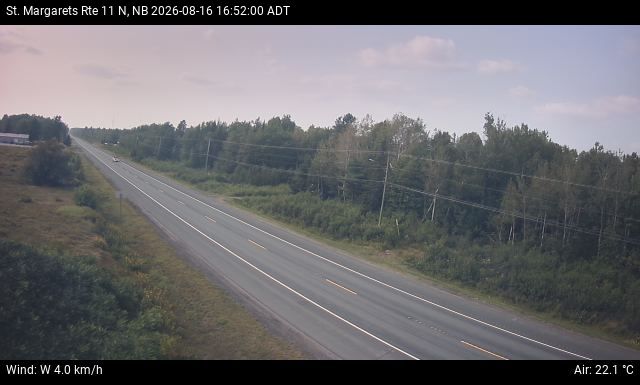 Web Cam image of St. Margarets (NB Highway 11)