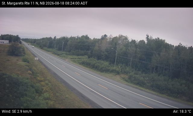 Web Cam image of St. Margarets (NB Highway 11)