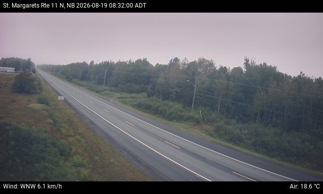 Web Cam image of St. Margarets (NB Highway 11)