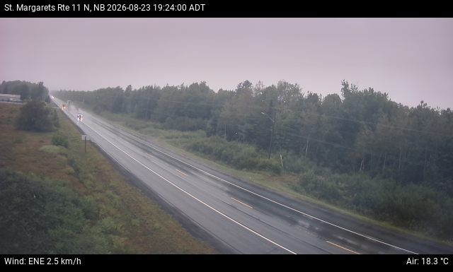Web Cam image of St. Margarets (NB Highway 11)