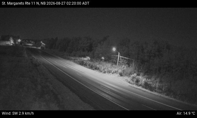 Web Cam image of St. Margarets (NB Highway 11)