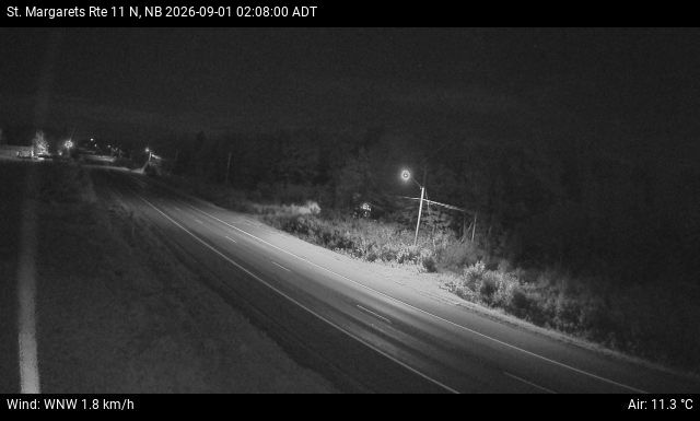Web Cam image of St. Margarets (NB Highway 11)