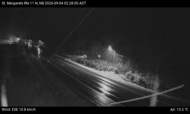 Web Cam image of St. Margarets (NB Highway 11)