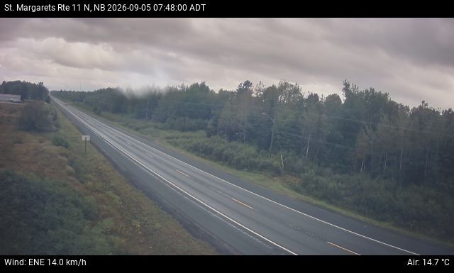 Web Cam image of St. Margarets (NB Highway 11)