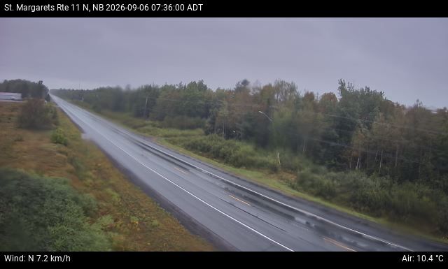 Web Cam image of St. Margarets (NB Highway 11)