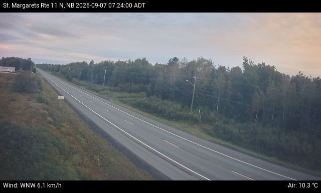 Web Cam image of St. Margarets (NB Highway 11)