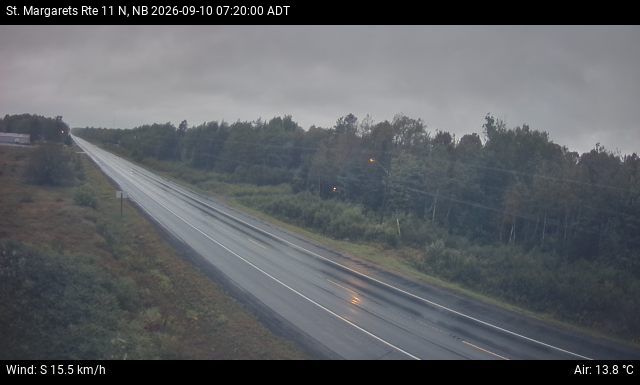 Web Cam image of St. Margarets (NB Highway 11)