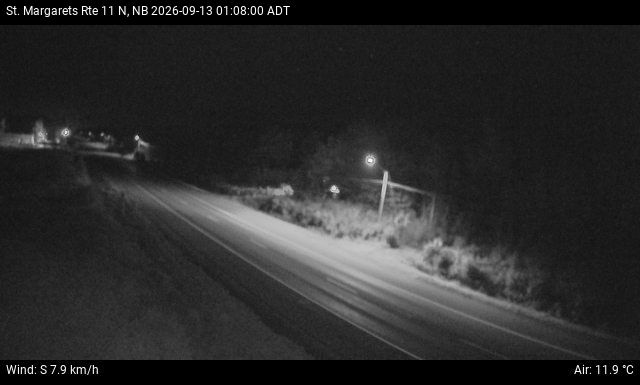 Web Cam image of St. Margarets (NB Highway 11)