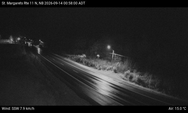 Web Cam image of St. Margarets (NB Highway 11)