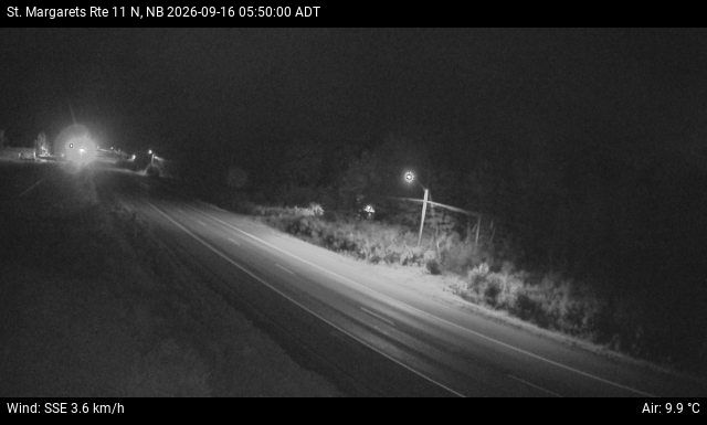 Web Cam image of St. Margarets (NB Highway 11)