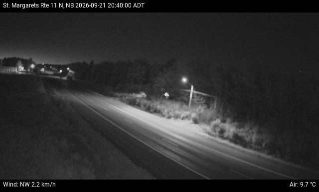 Web Cam image of St. Margarets (NB Highway 11)