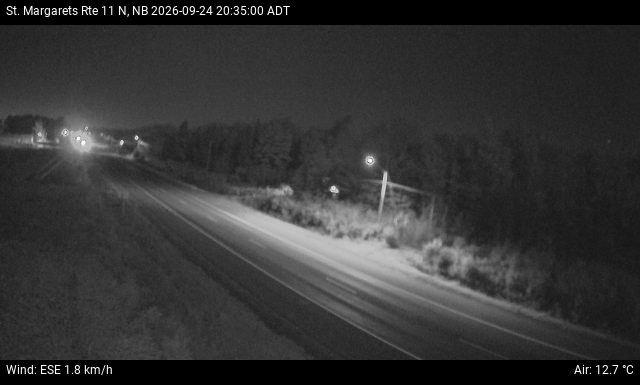 Web Cam image of St. Margarets (NB Highway 11)