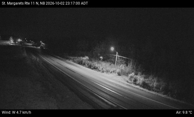 Web Cam image of St. Margarets (NB Highway 11)